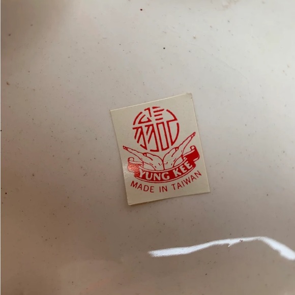 Vintage Yung Kee Cat Face mask Tiger wall hanging Decor Clowncore ceramic Vtg 🖤 - Picture 9 of 11